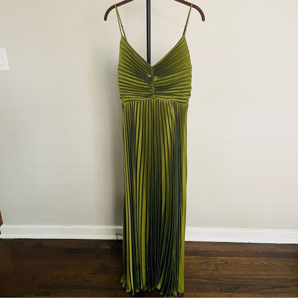 Petal & Pup Pleated Maxi Dress